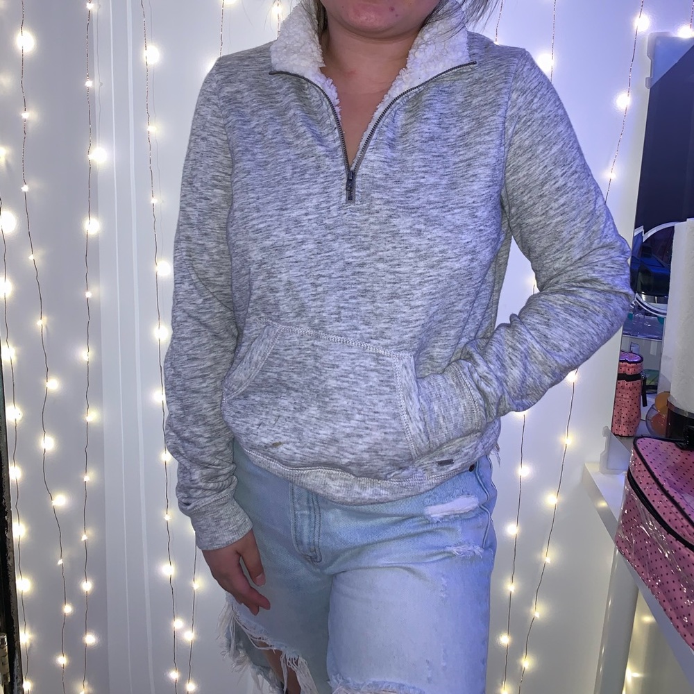 Sherpa quarter zip!
